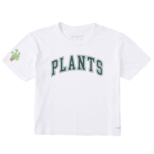 Women's Plants Athletic Arch Short Sleeve Crusher Boxy Tee