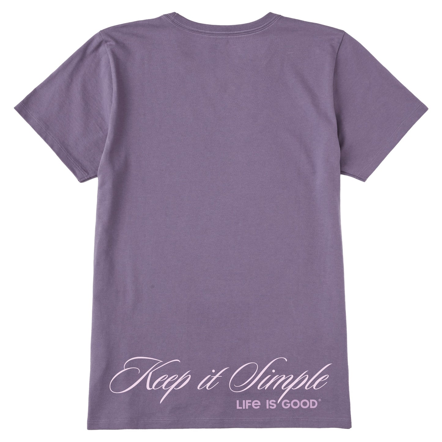 Women's Take it Easy Keep it Simple Short Sleeve Crusher Tee