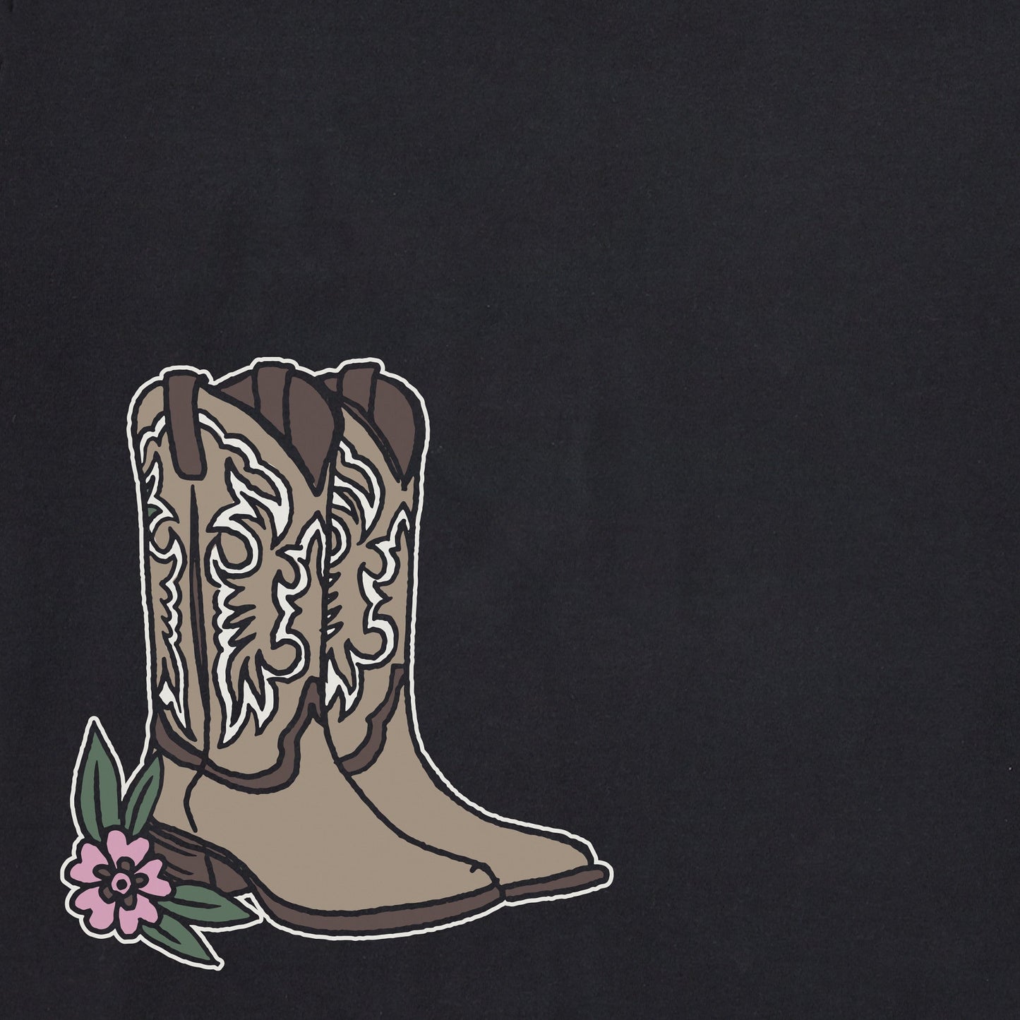 Women's Giddy Up Cowgirl Boots Crusher-LITE Shrunken Tee