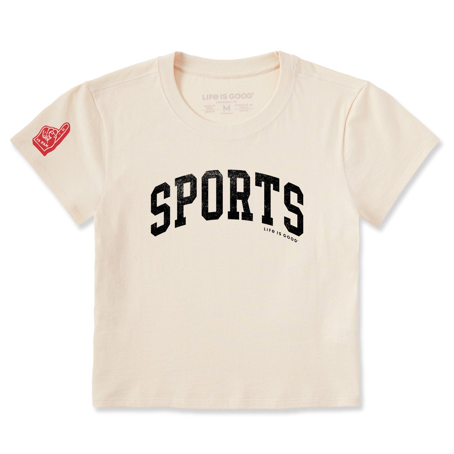 Women's Sports Athletic Arch Crusher-LITE Shrunken Tee