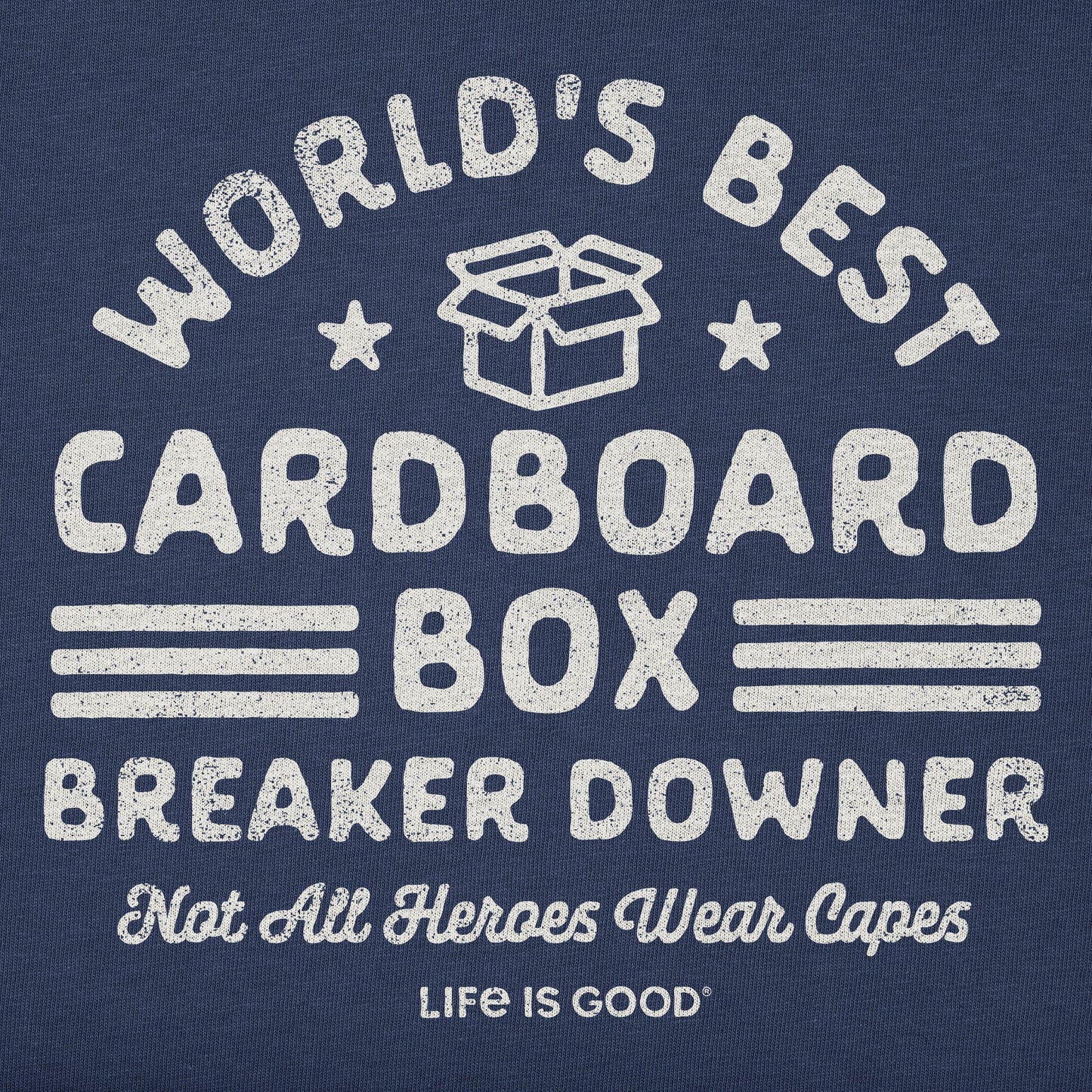 Men's Cardboard Box Breaker Downer Long Sleeve Crusher Tee