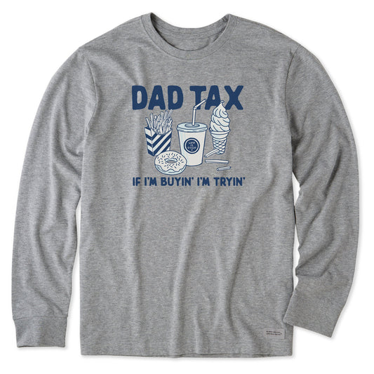Men's Dad Tax Long Sleeve Crusher Tee