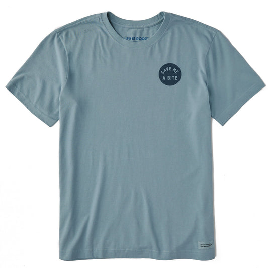 Men's Save Me a Bite Short Sleeve Crusher Tee