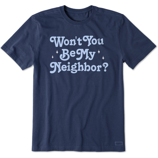 Men's Won't You Be My Neighbor Short Sleeve Tee
