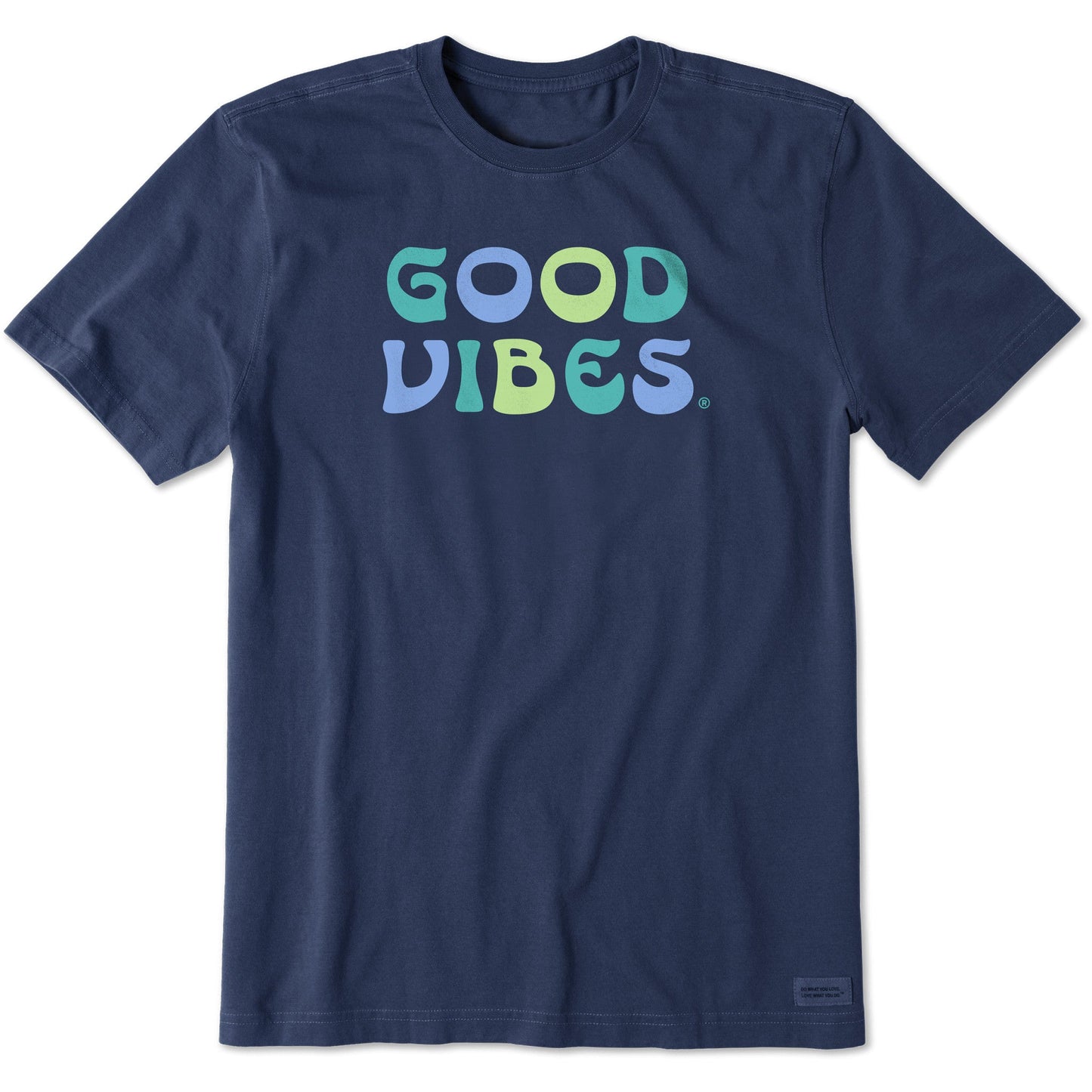 Men's Good Vibes Curves Short Sleeve Tee