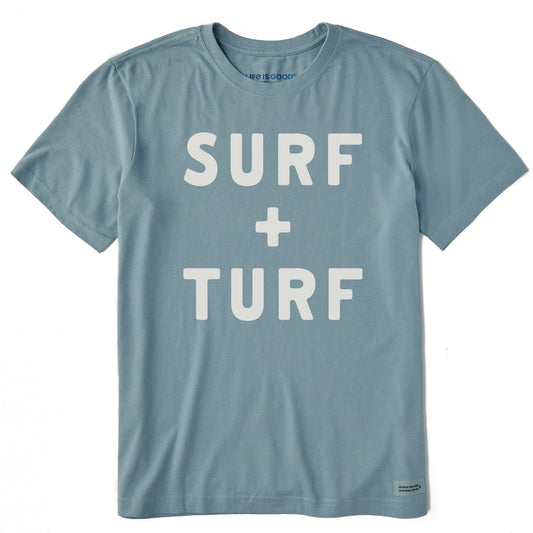 Men's Surf and Turf Short Sleeve Crusher Tee