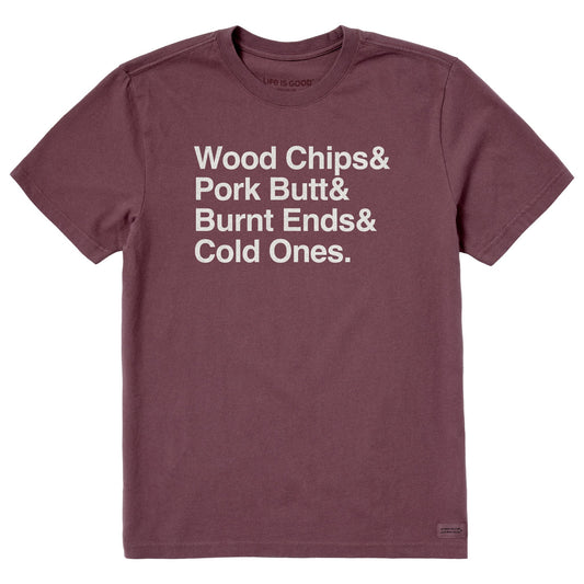 Men's Smoking Stack Short Sleeve Crusher Tee