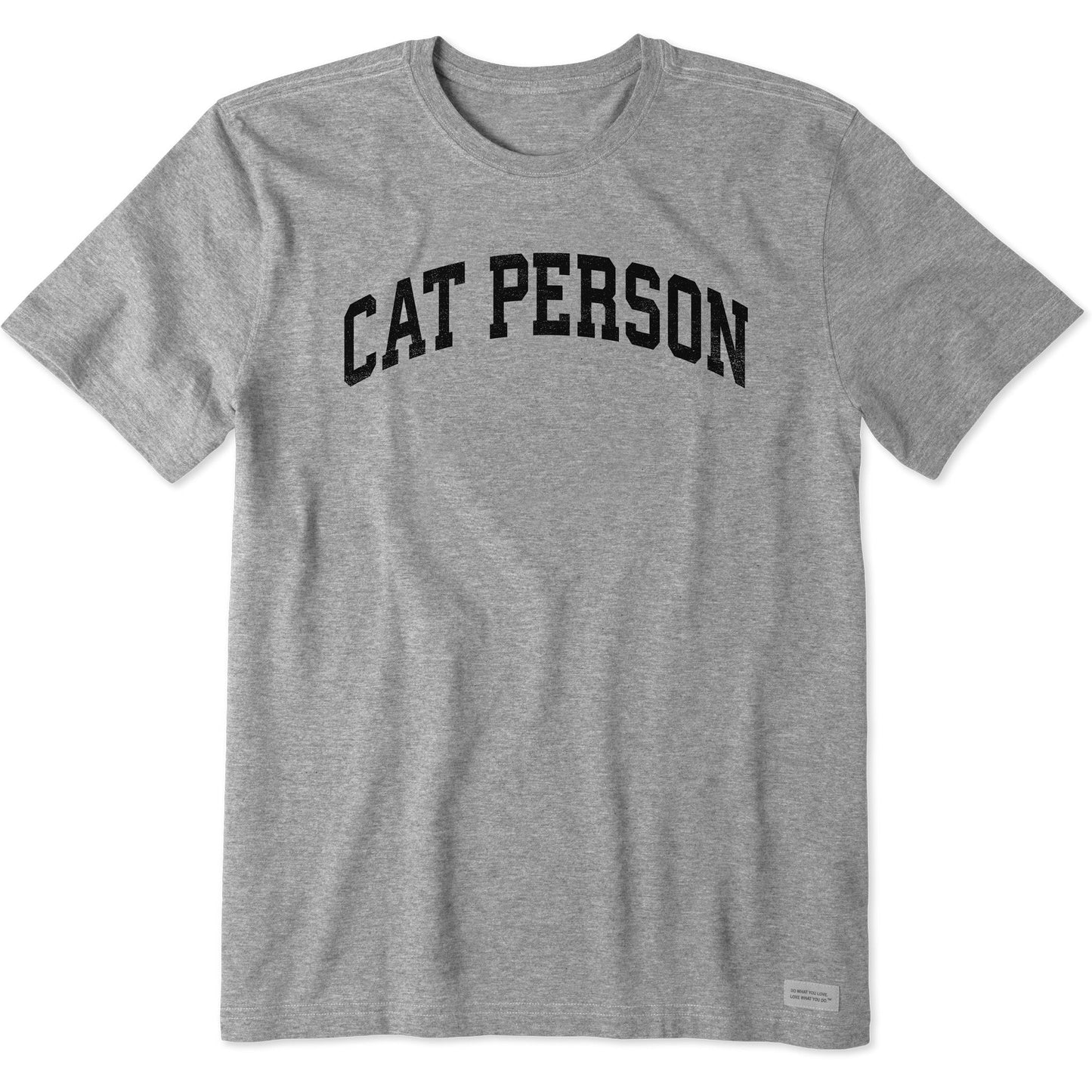 Men's Cat Person Arch Short Sleeve Tee