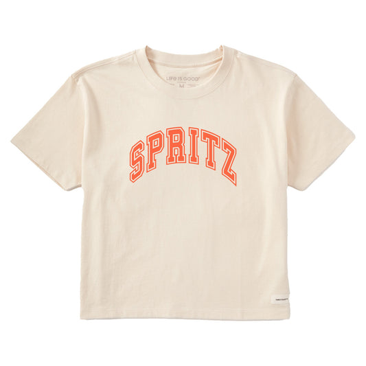 Women's Spritz Arch Short Sleeve Crusher Boxy Tee