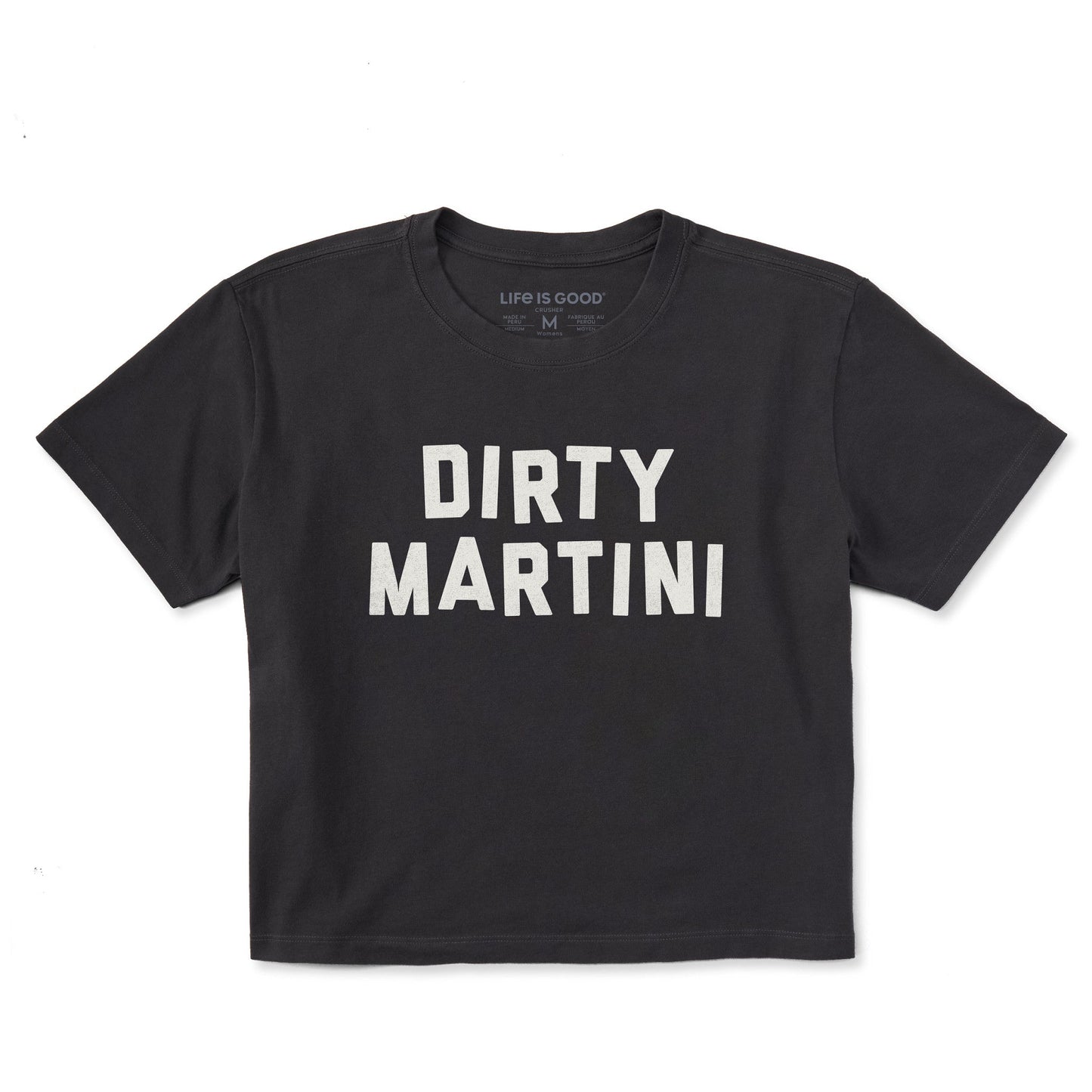 Women's Dirty Martini Simple Short Sleeve Crusher Boxy Tee