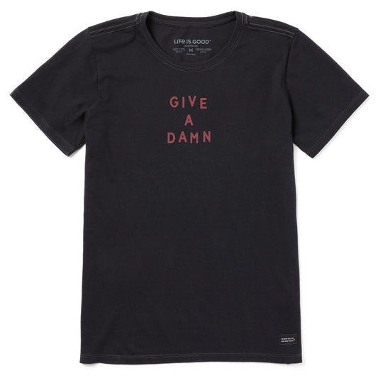 Women's Give a Damn Short Sleeve Tee