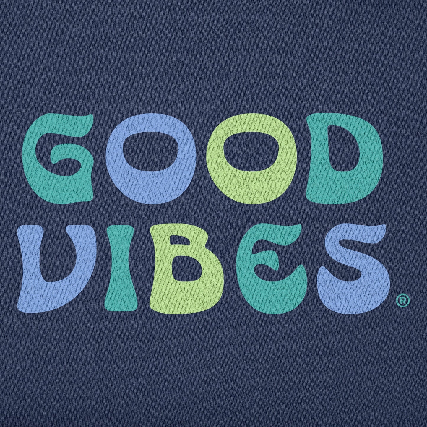 Women's Good Vibes Curves Short Sleeve Vee