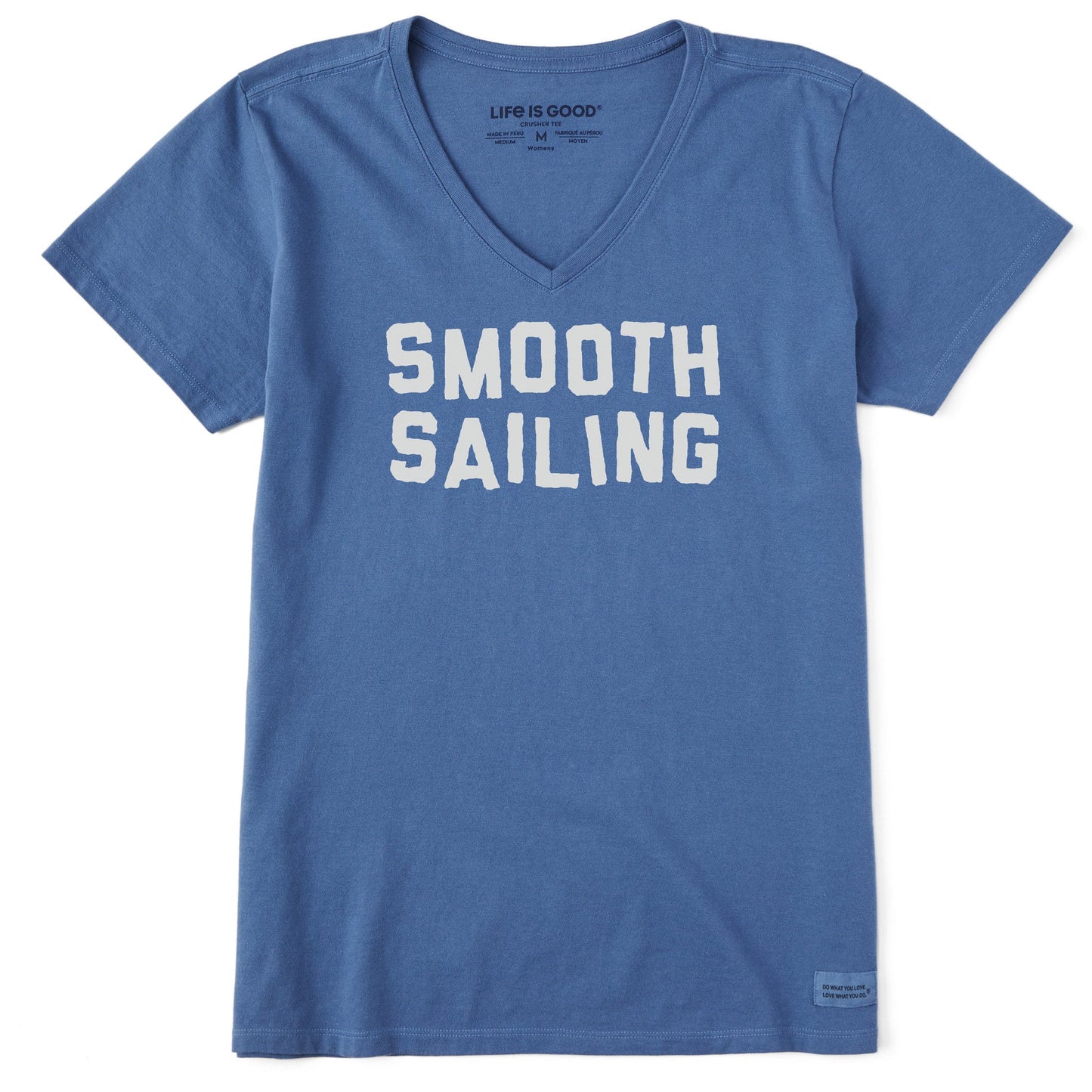 Women's Smooth Sailing Jumble Short Sleeve Vee