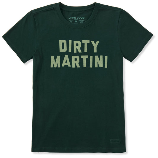 Women's Dirty Martini Simple Short Sleeve Crusher Tee