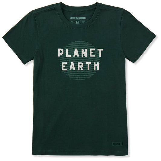 Women's Planet Earth Short Sleeve Crusher Tee