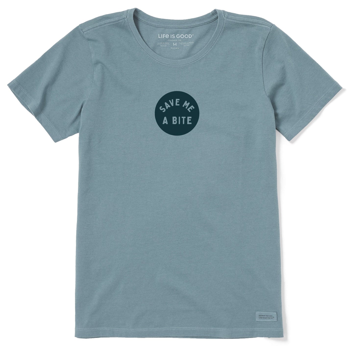 Women's Save Me a Bite Short Sleeve Crusher Tee