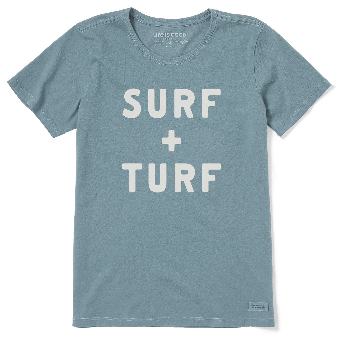Women's Surf and Turf Short Sleeve Crusher Tee