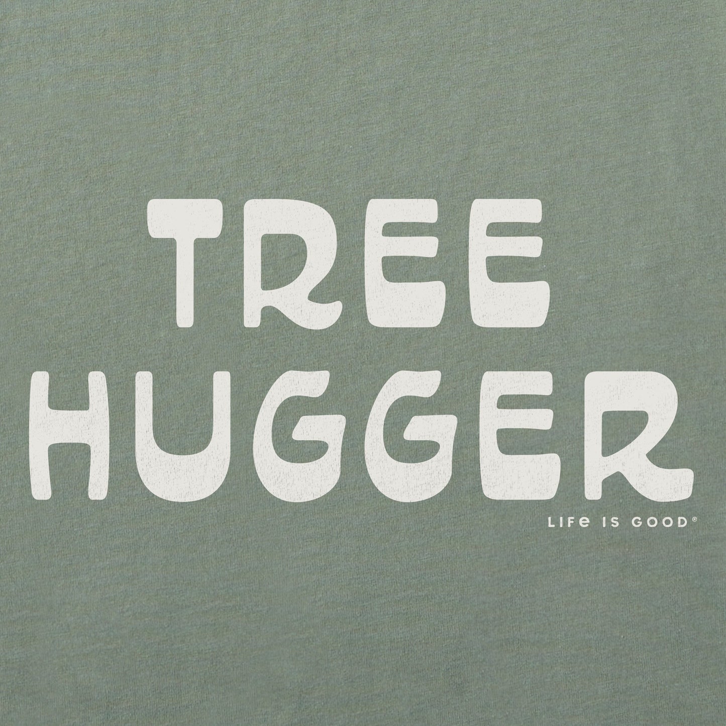 Women's Tree Hugger Script Short Sleeve Crusher Tee