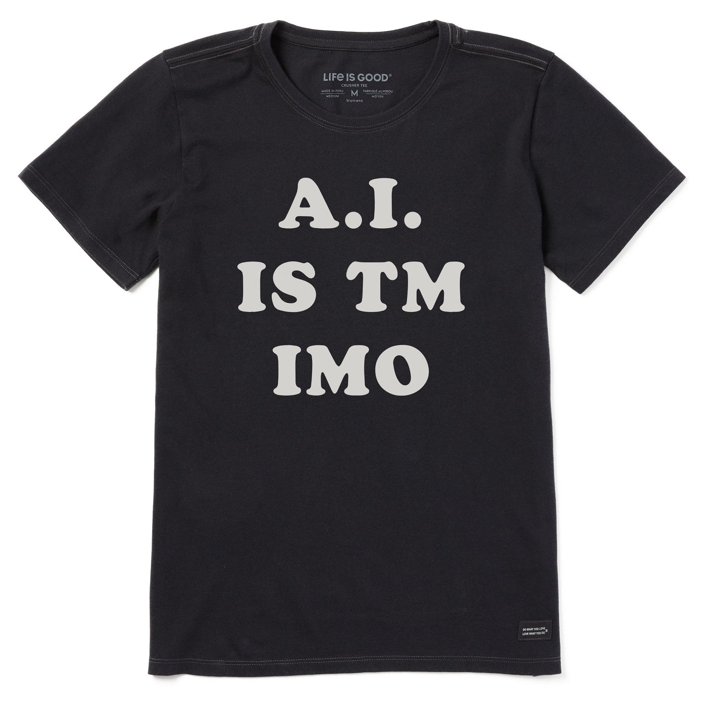 Women's AI is TM IMO Short Sleeve Crusher Tee