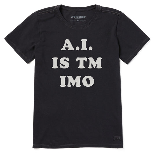 Women's AI is TM IMO Short Sleeve Crusher Tee