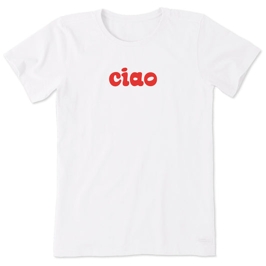 Women's Ciao Bubbly Short Sleeve Crusher Tee