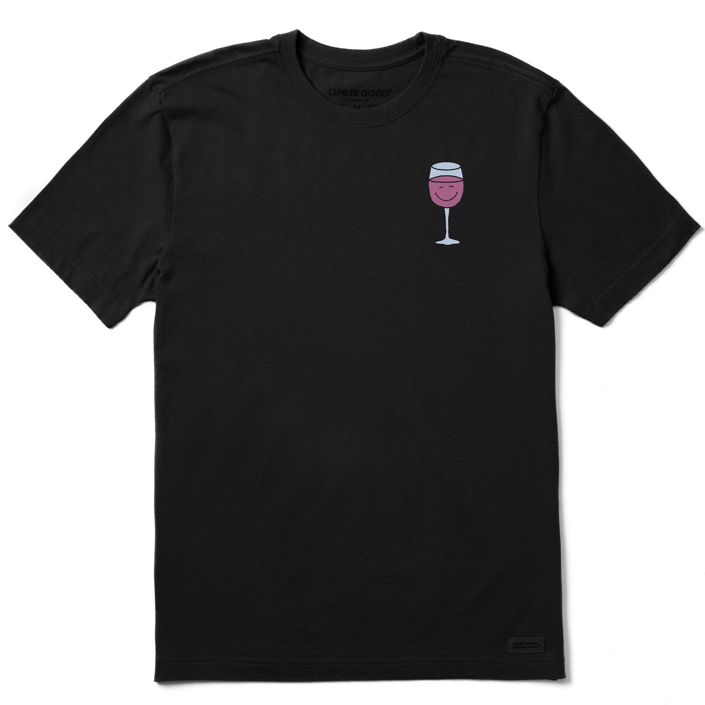 Men's Bert's Smile Wine Short Sleeve Crusher Tee