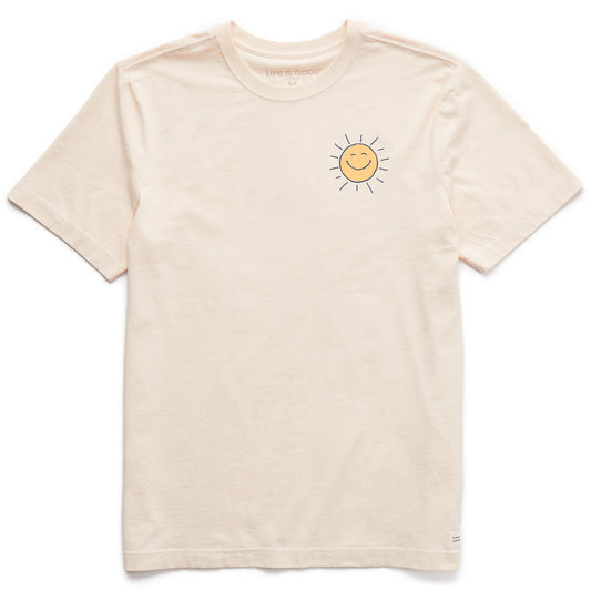 Men's Bert's Smile Sun Short Sleeve Crusher Tee