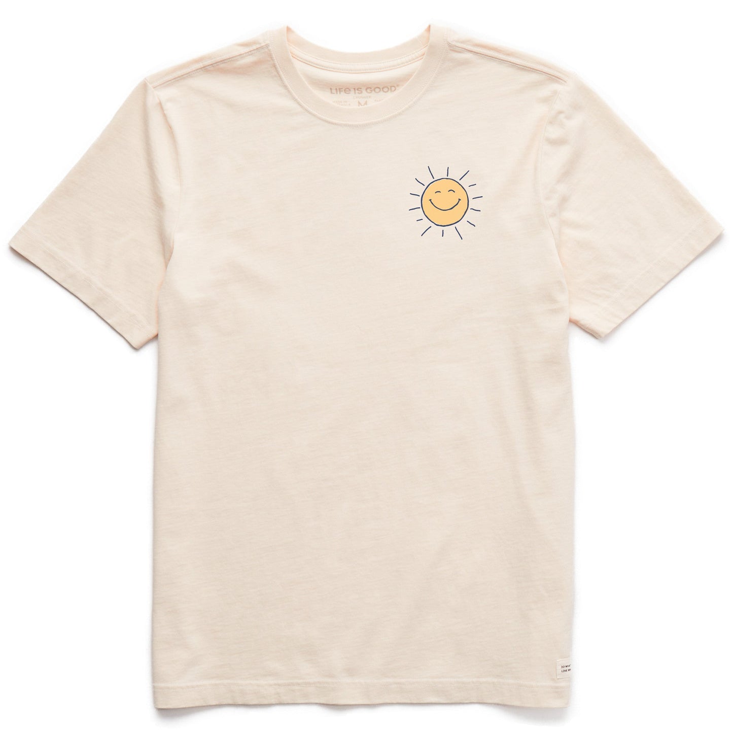 Men's Bert's Smile Sun Short Sleeve Crusher Tee