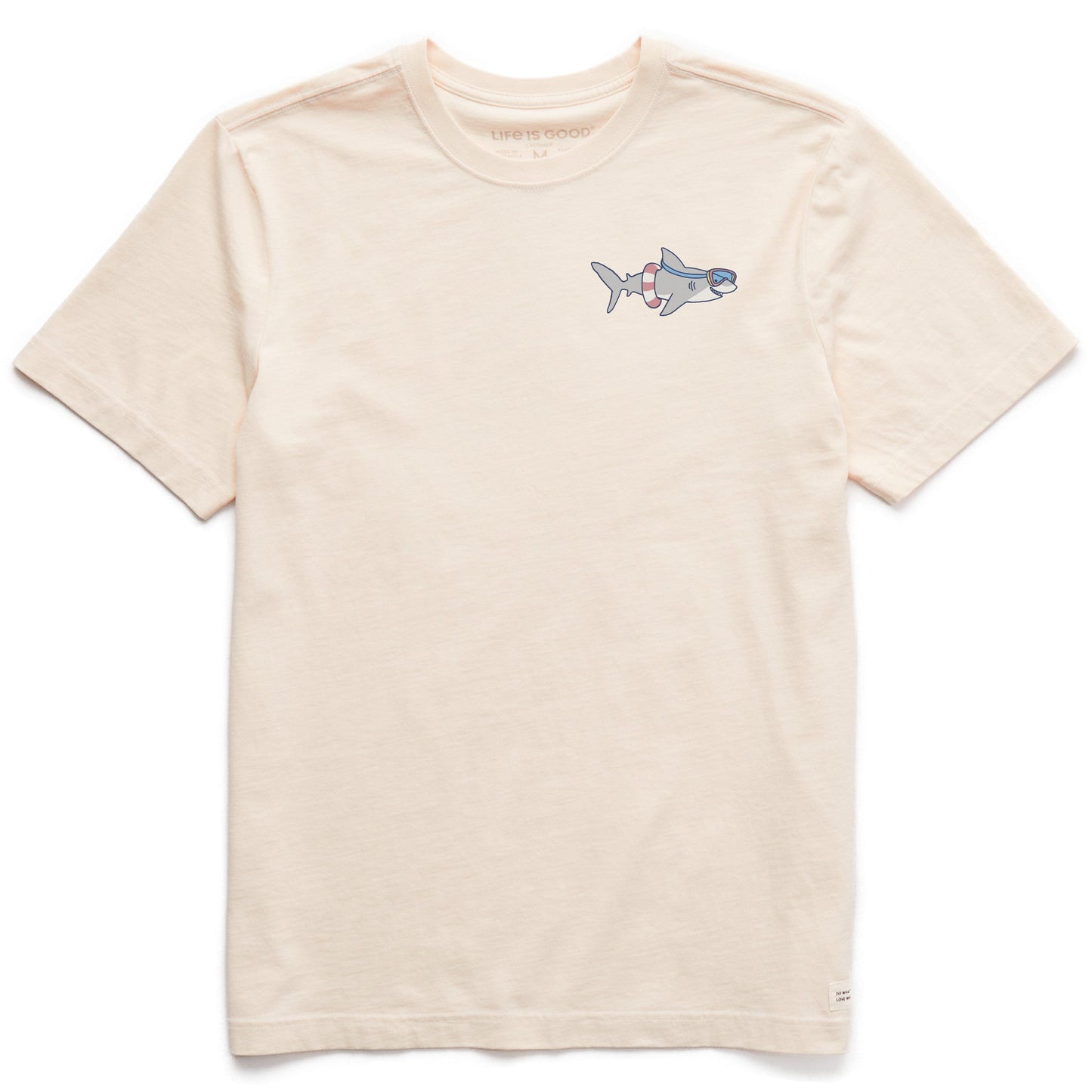 Men's Bert's Smile Shark Short Sleeve Crusher Tee