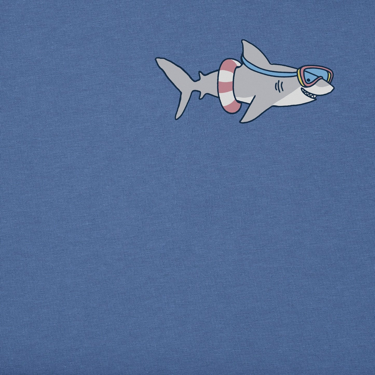 Men's Bert's Smile Shark Short Sleeve Crusher Tee