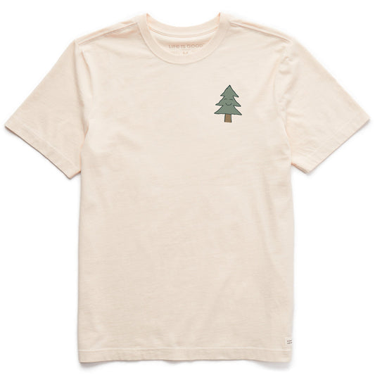 Men's Bert's Smile Tree Short Sleeve Crusher Tee