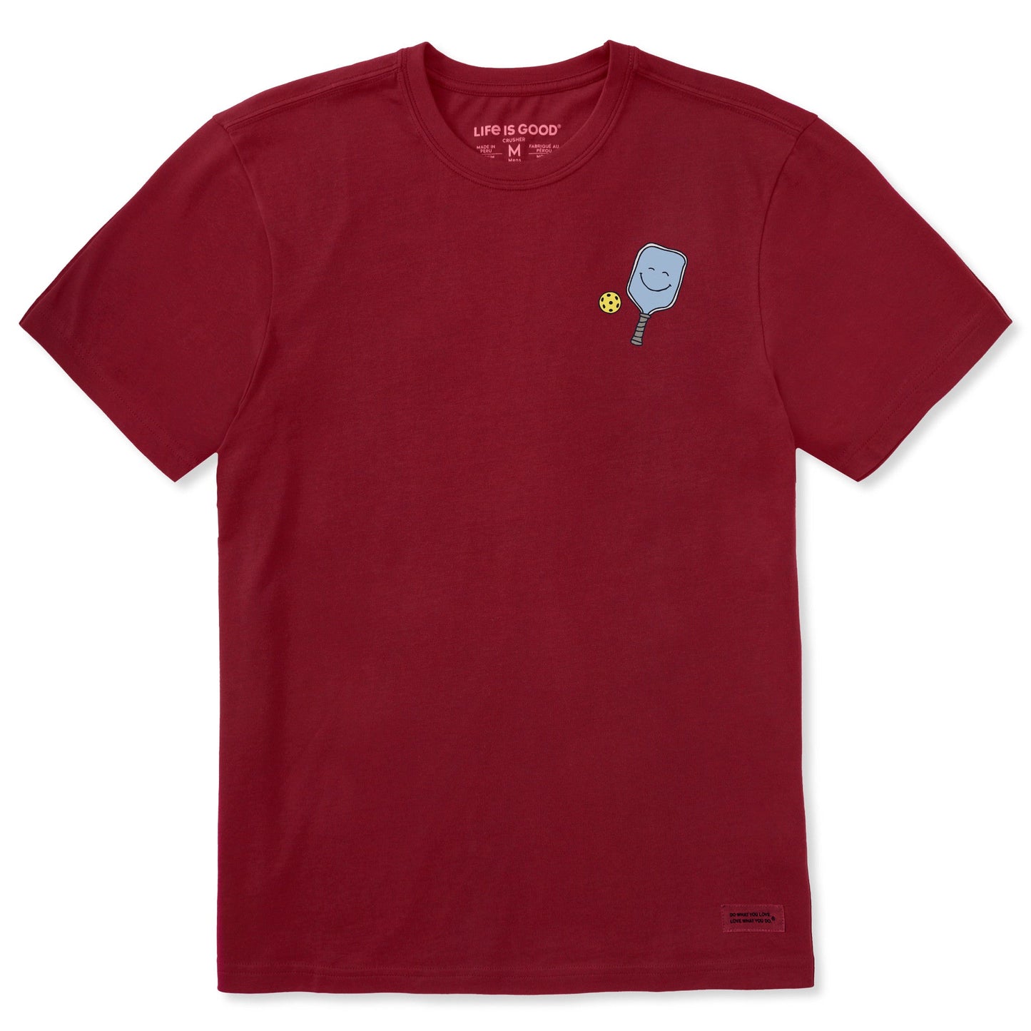 Men's Bert's Smile Pickleball Short Sleeve Crusher Tee