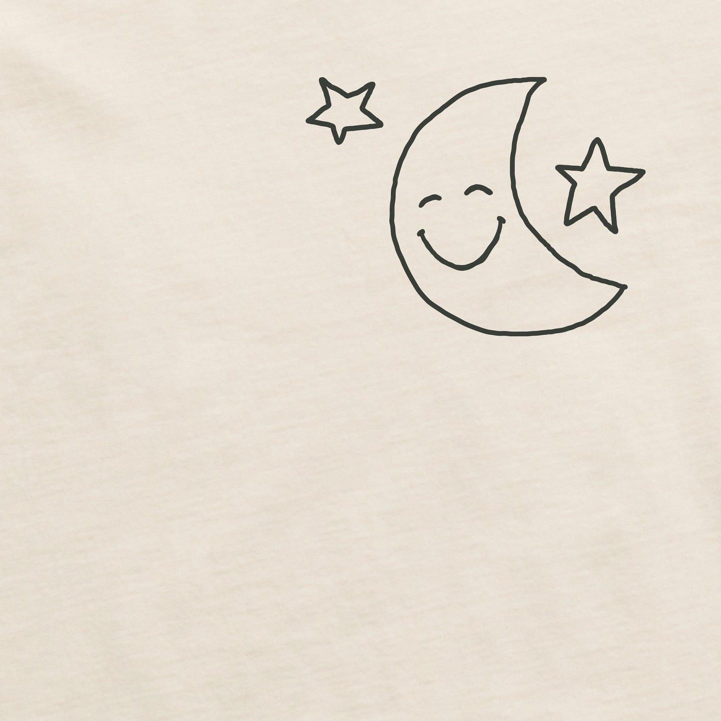Men's Bert's Smile Moon Short Sleeve Crusher Tee
