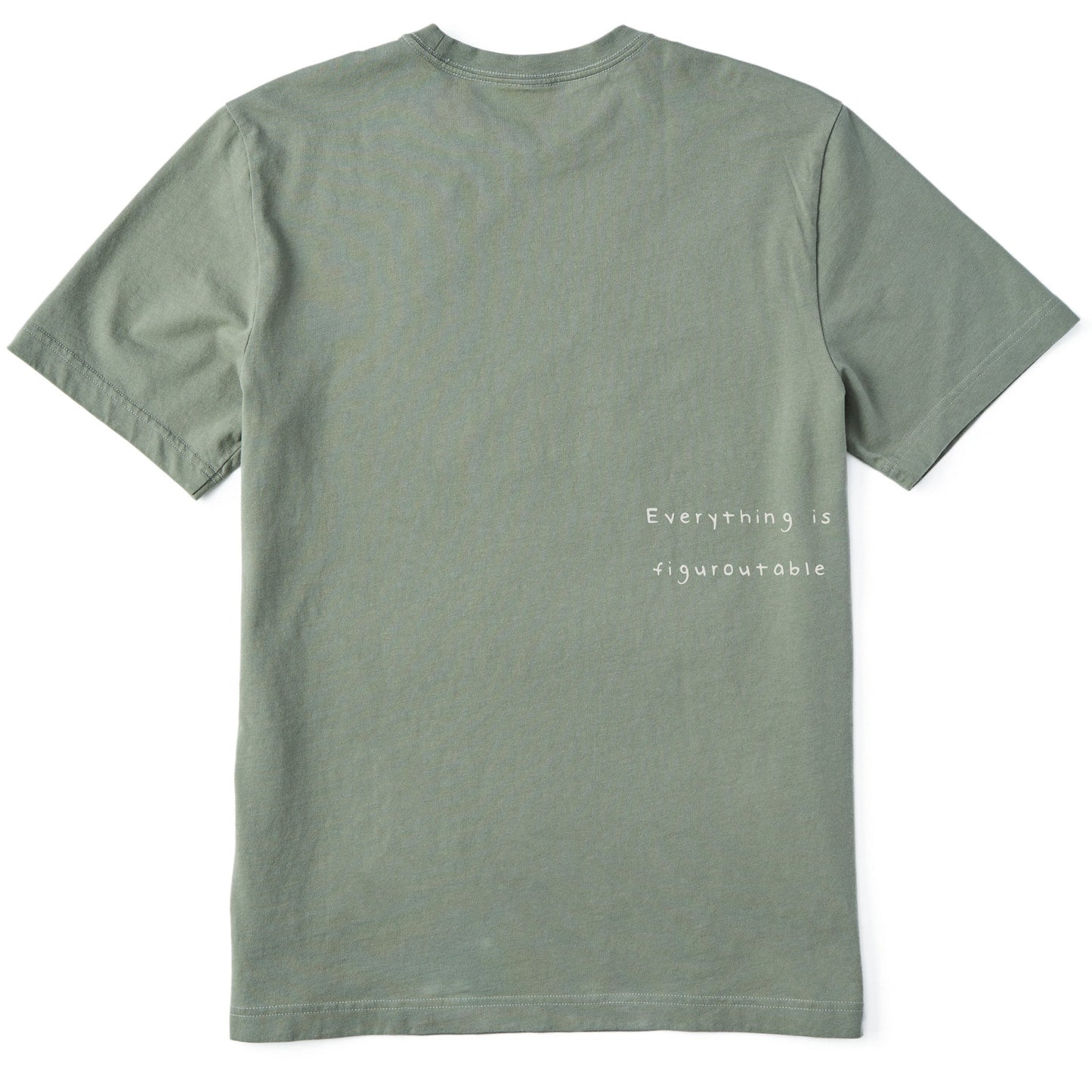 Men's Bert's Smile Moon Short Sleeve Crusher Tee