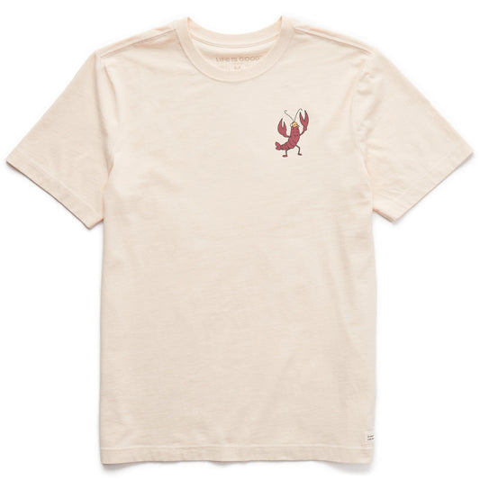 Men's Bert's Smile Lobster Short Sleeve Crusher Tee