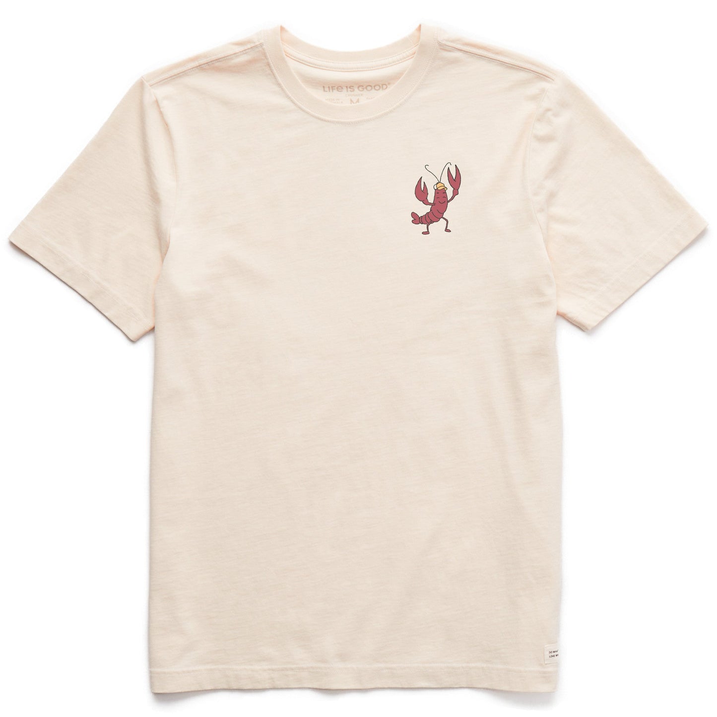 Men's Bert's Smile Lobster Short Sleeve Crusher Tee