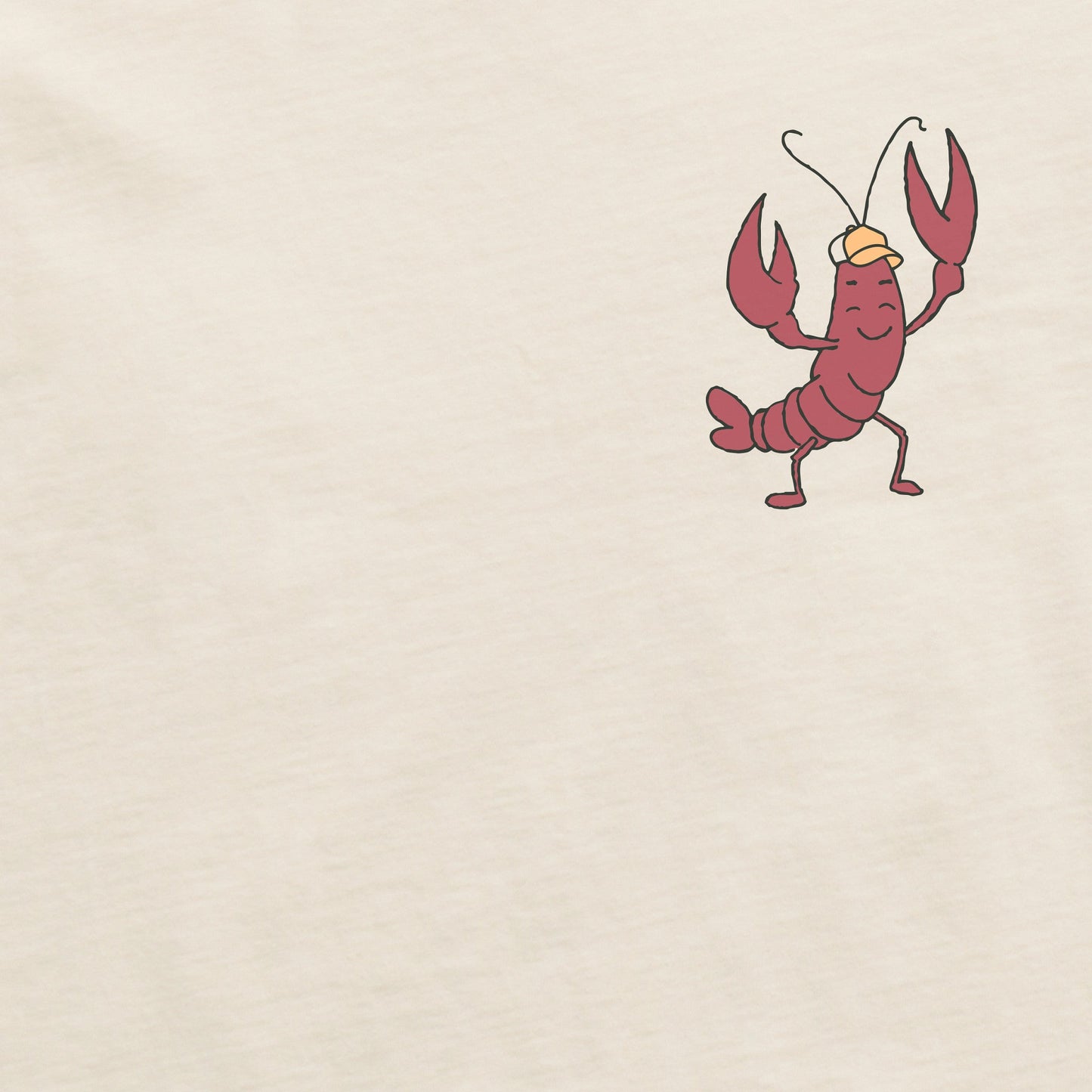 Men's Bert's Smile Lobster Short Sleeve Crusher Tee