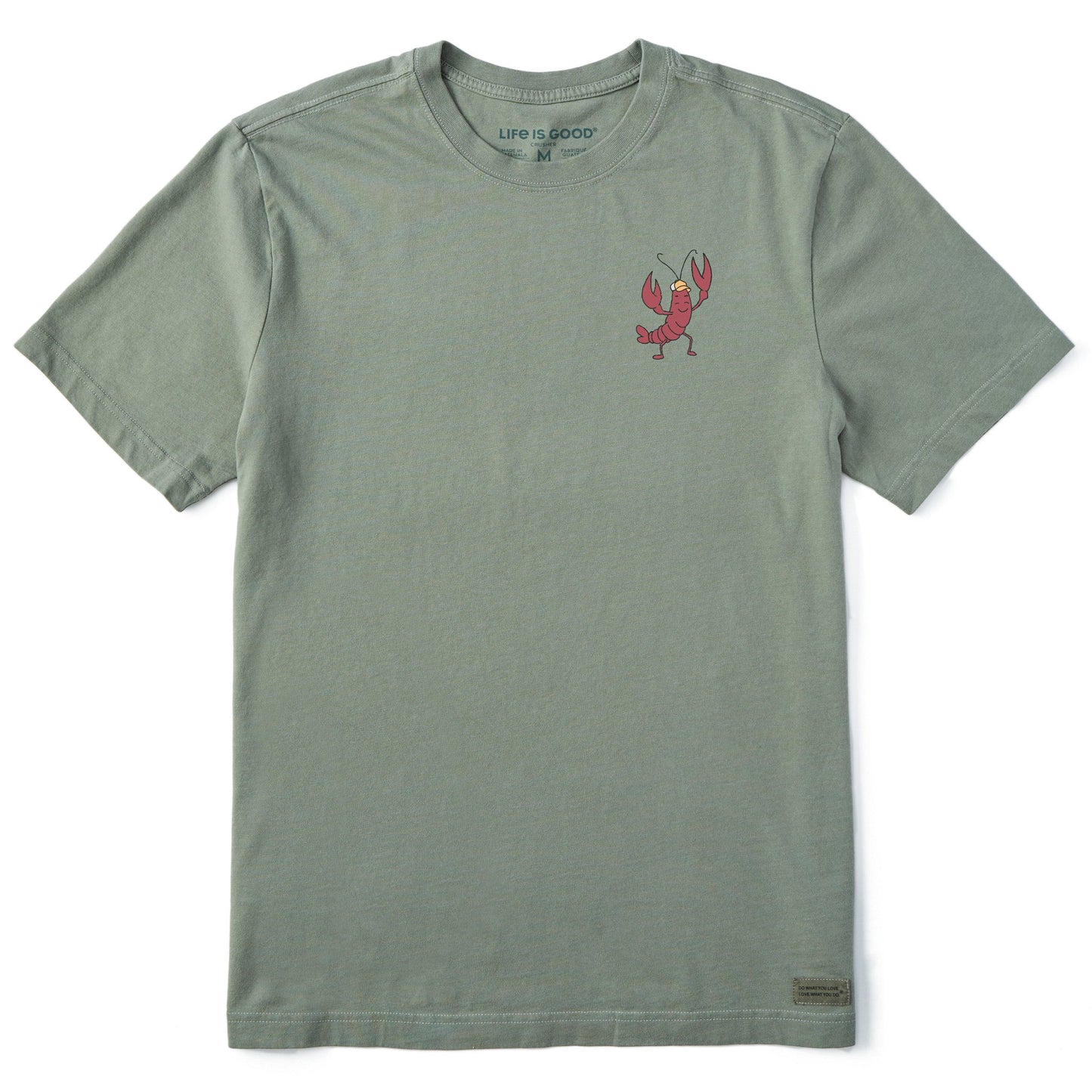 Men's Bert's Smile Lobster Short Sleeve Crusher Tee