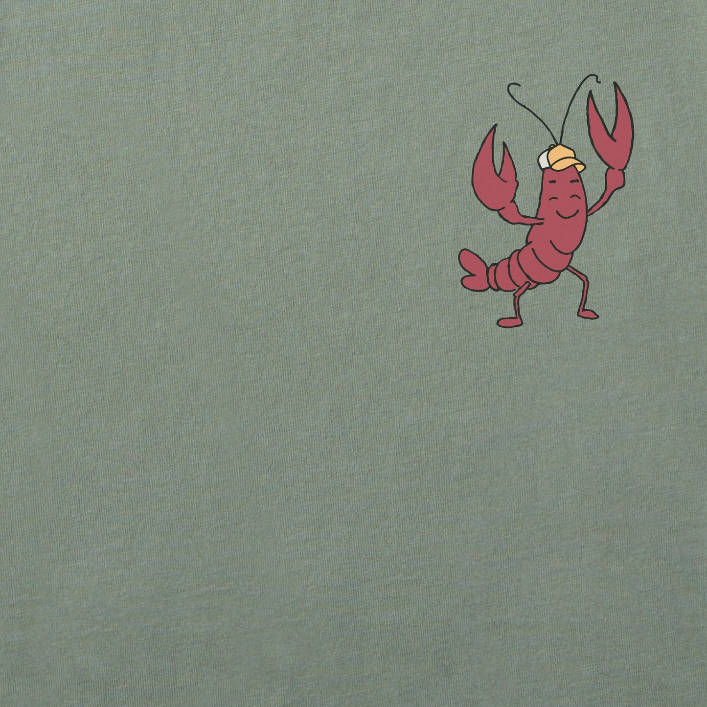 Men's Bert's Smile Lobster Short Sleeve Crusher Tee