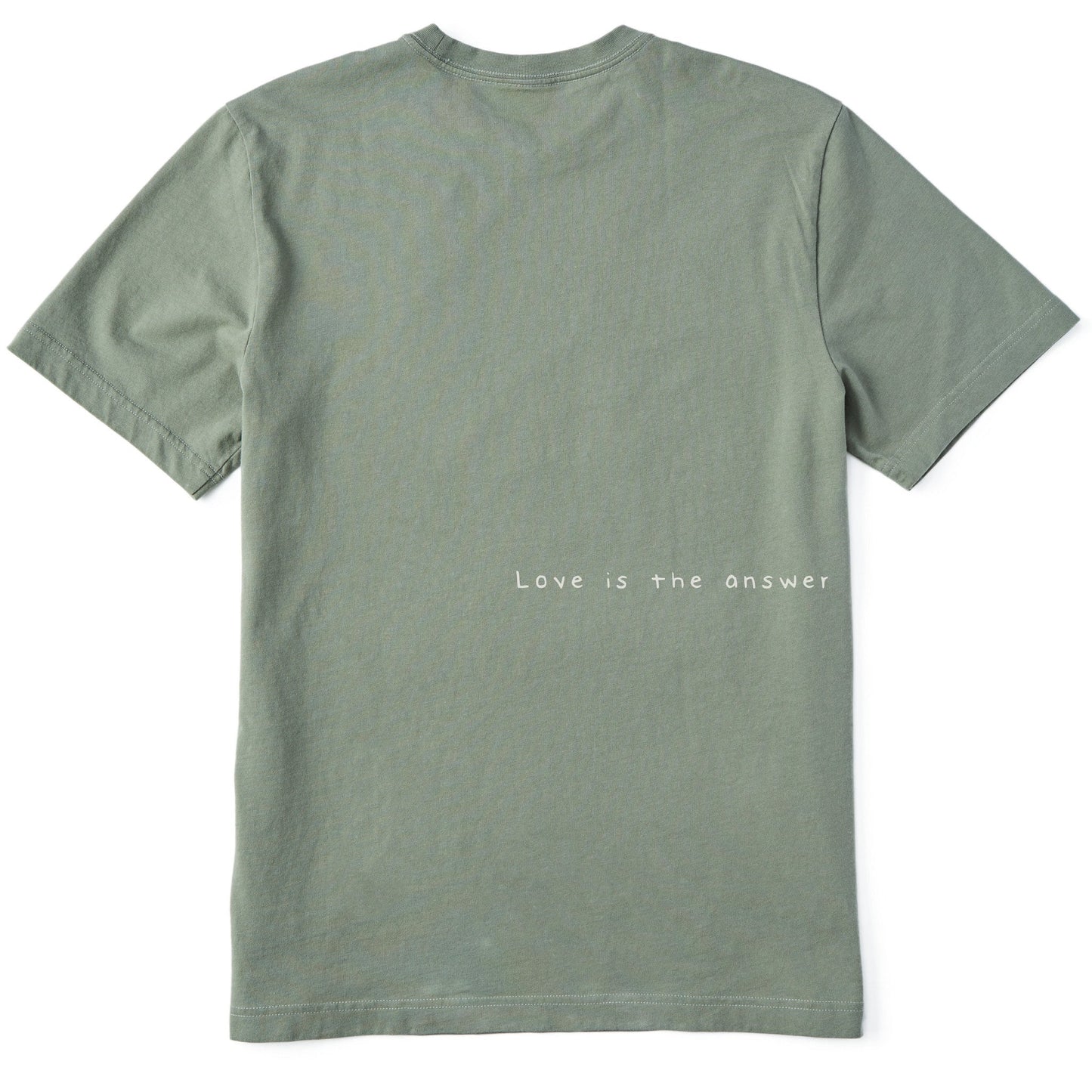 Men's Bert's Smile Heart Short Sleeve Crusher Tee