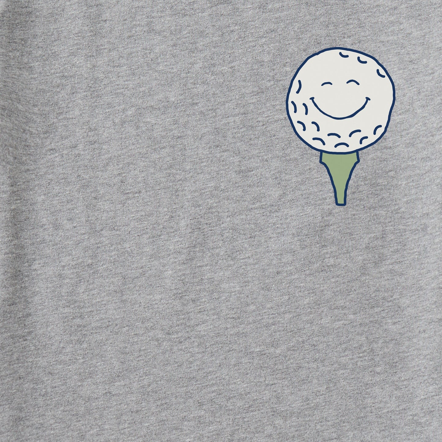 Men's Bert's Smile Golf Ball Short Sleeve Crusher Tee