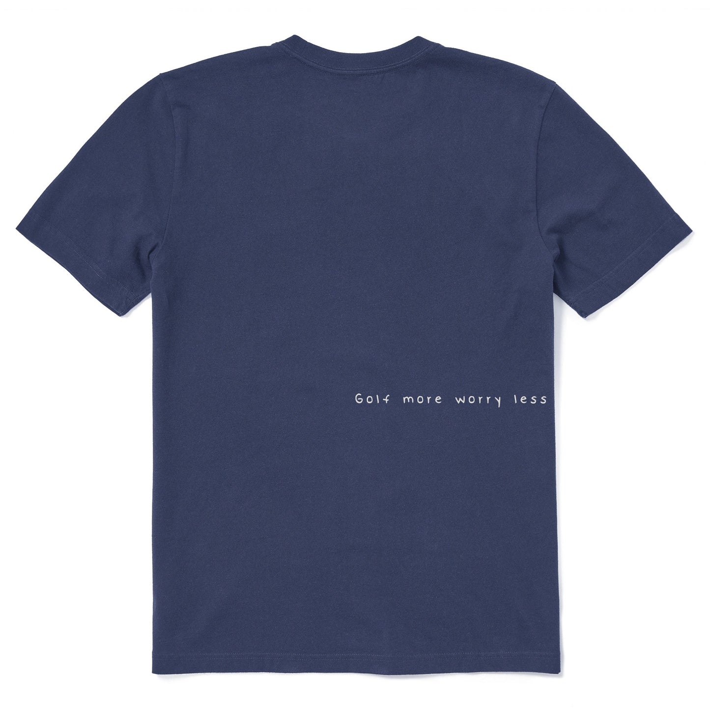 Men's Bert's Smile Golf Ball Short Sleeve Crusher Tee