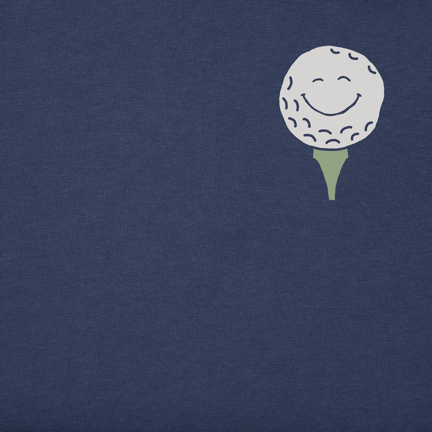 Men's Bert's Smile Golf Ball Short Sleeve Crusher Tee