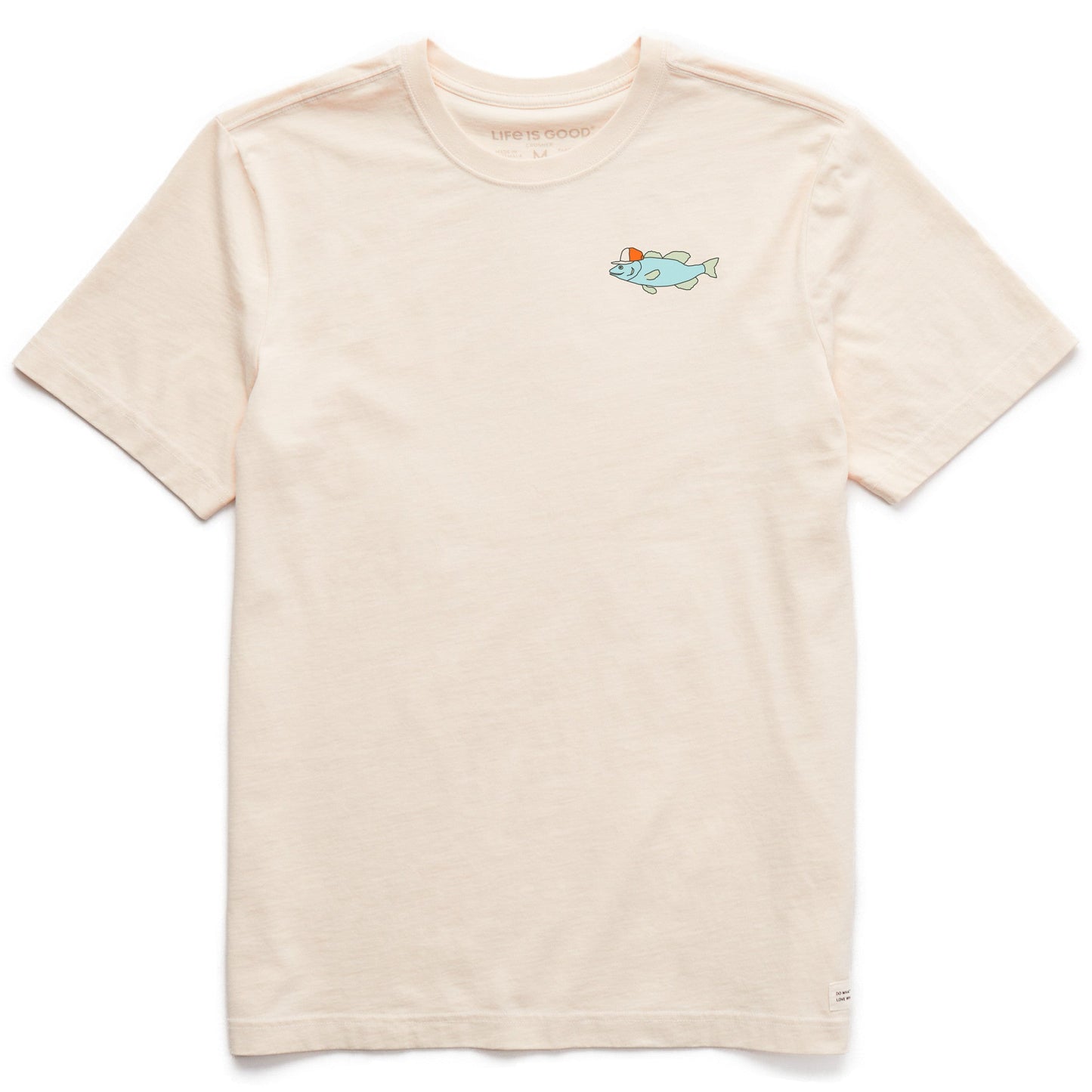 Men's Bert's Smile Fish Short Sleeve Crusher Tee