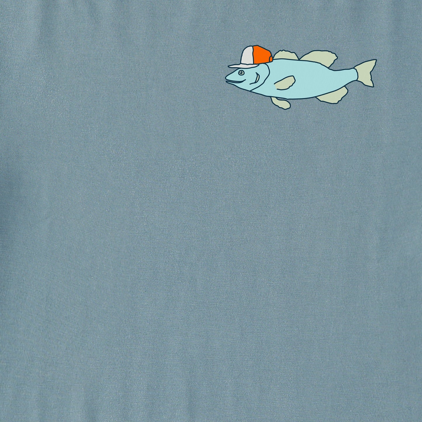 Men's Bert's Smile Fish Short Sleeve Crusher Tee