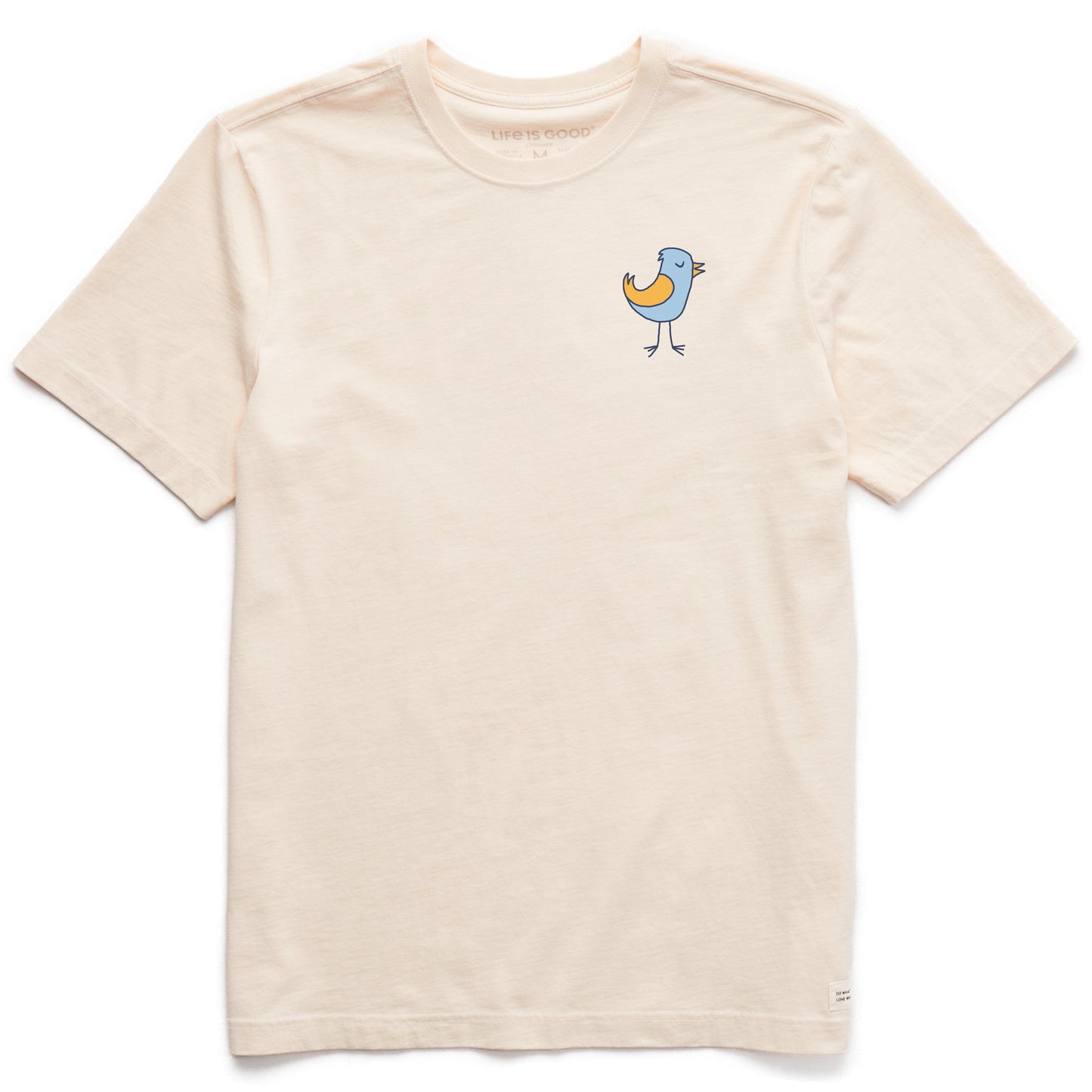 Men's Bert's Smile Bird Short Sleeve Crusher Tee