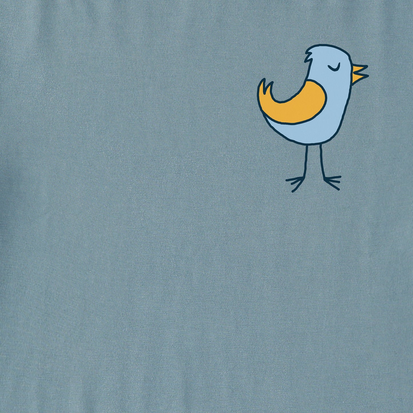 Men's Bert's Smile Bird Short Sleeve Crusher Tee