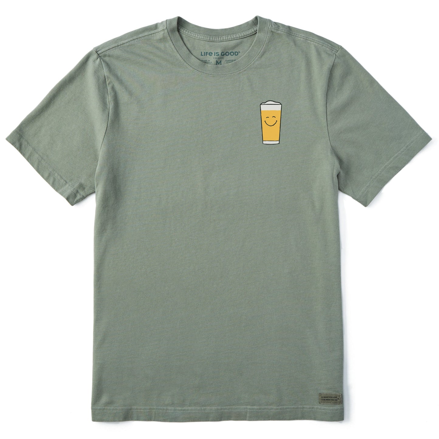 Men's Bert's Smile Beer Short Sleeve Crusher Tee