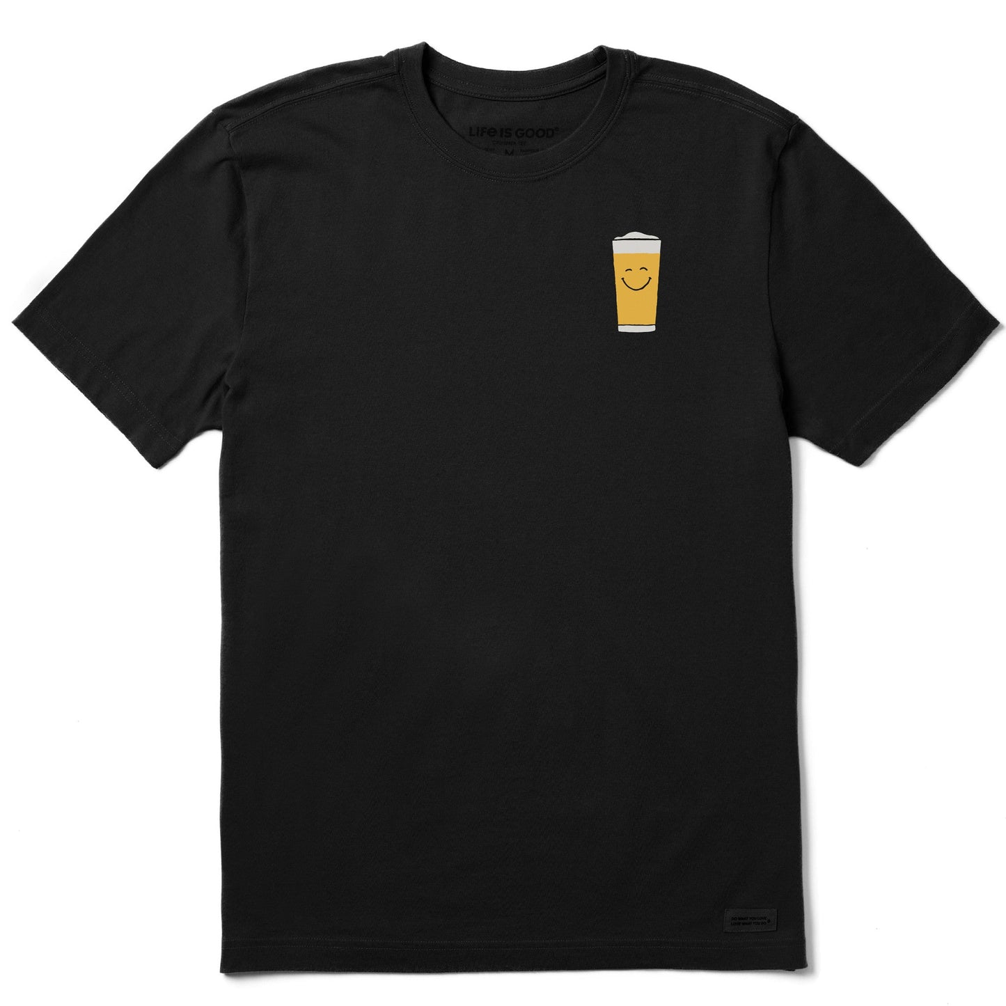 Men's Bert's Smile Beer Short Sleeve Crusher Tee