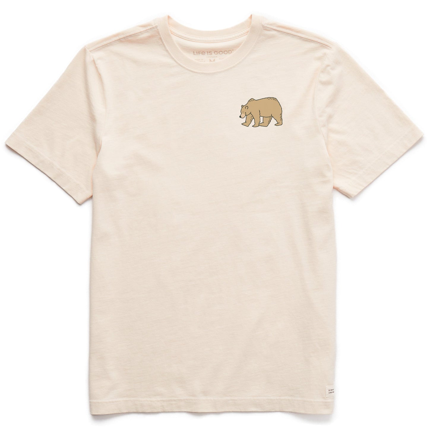 Men's Bert's Smile Bear Short Sleeve Crusher Tee